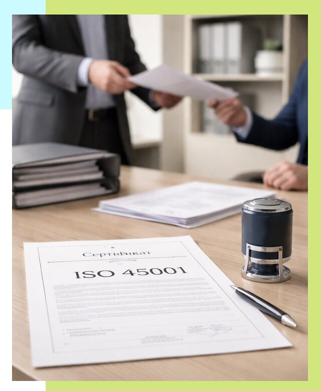 Сертификат ISO 45001 в Изобильном под ключ от 46746 р. | Сертэкс
